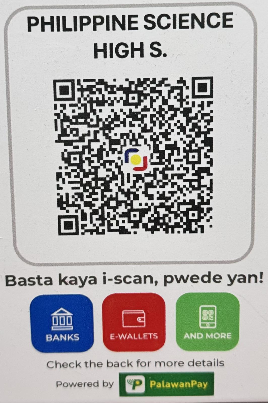 Palawan Express QR Code